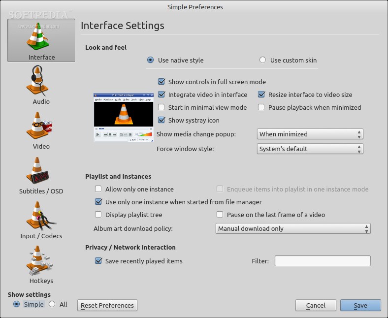 VLC Media Player [v3.0.8] (Linux için) 5