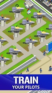 Idle Air Force Base Para Hileli MOD APK [v2.2.1] 4