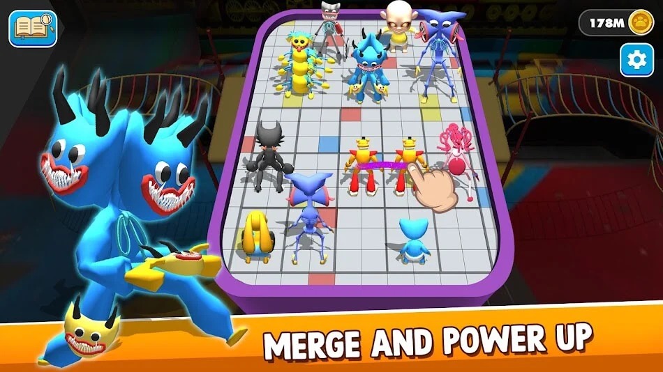 Merge Master Blue Monster Mega Hileli MOD APK [v2.4] 2