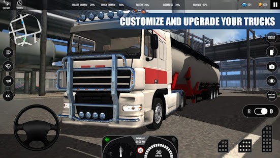 Truck Simulator PRO Europe Full Para Hileli MOD APK [v2.6] 3