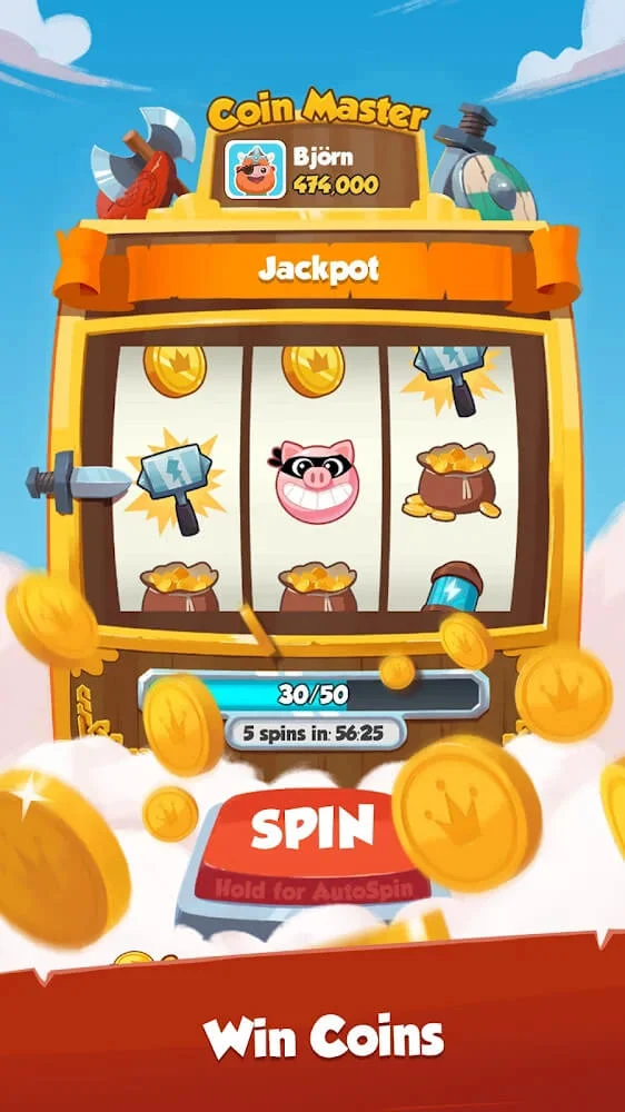 Coin Master Kart Hileli MOD APK [v3.5.990] 2