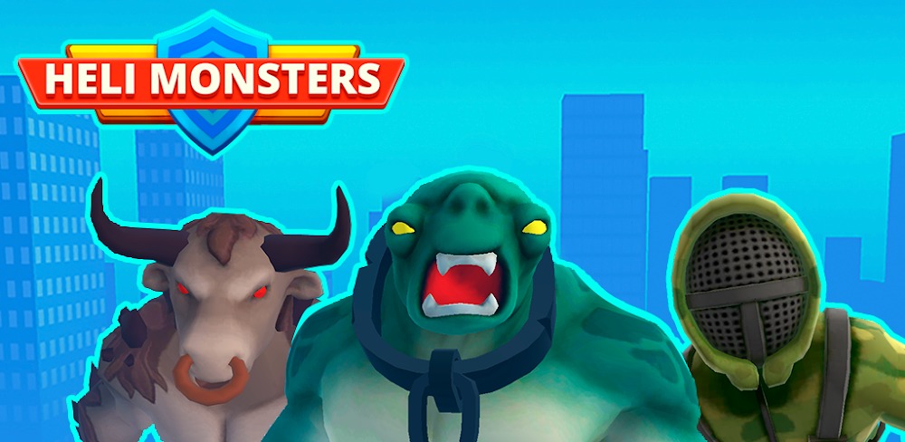 Heli Monsters - Giant Hunter Mega Hileli MOD APK [v1.1.5] 1