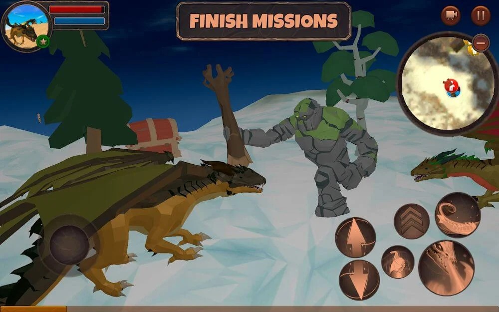 Dragon Simulator 3D Para Hileli MOD APK [v1.1043] 4