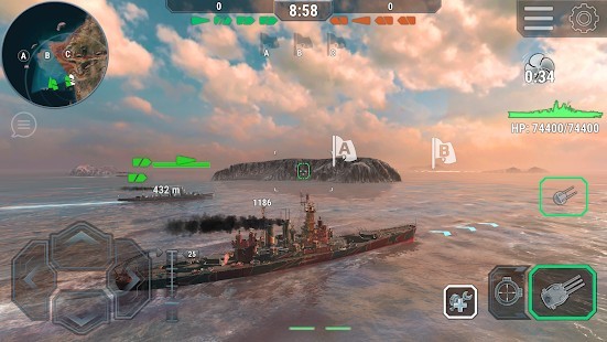 Warships Universe Naval Battle Para Hileli MOD APK [v0.8.2] 3