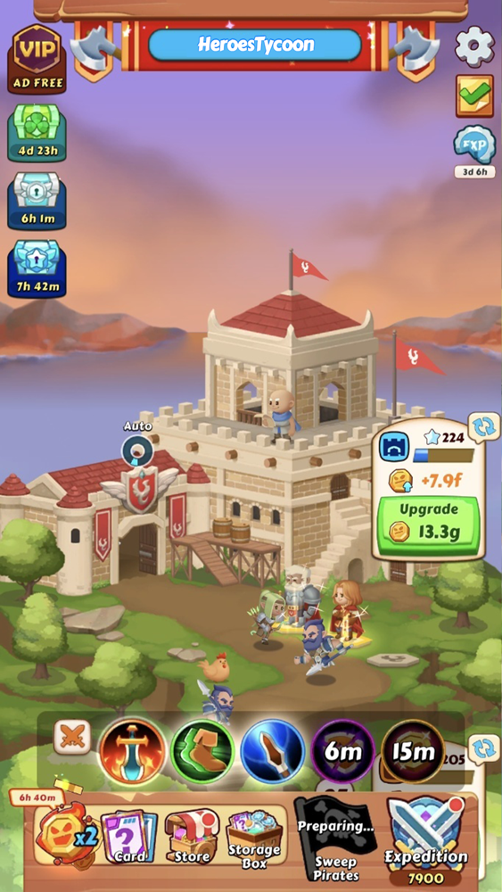 Idle Heroes Tycoon Elmas Hileli MOD APK [v1.0.4] 1