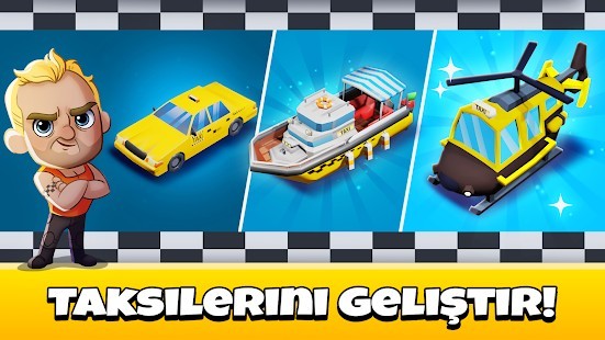 Idle Taxi Tycoon Para Hileli MOD APK [v1.6.0] 1