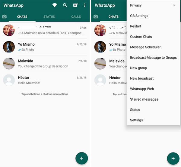 GB WhatsApp v18.60 PRO APK 2