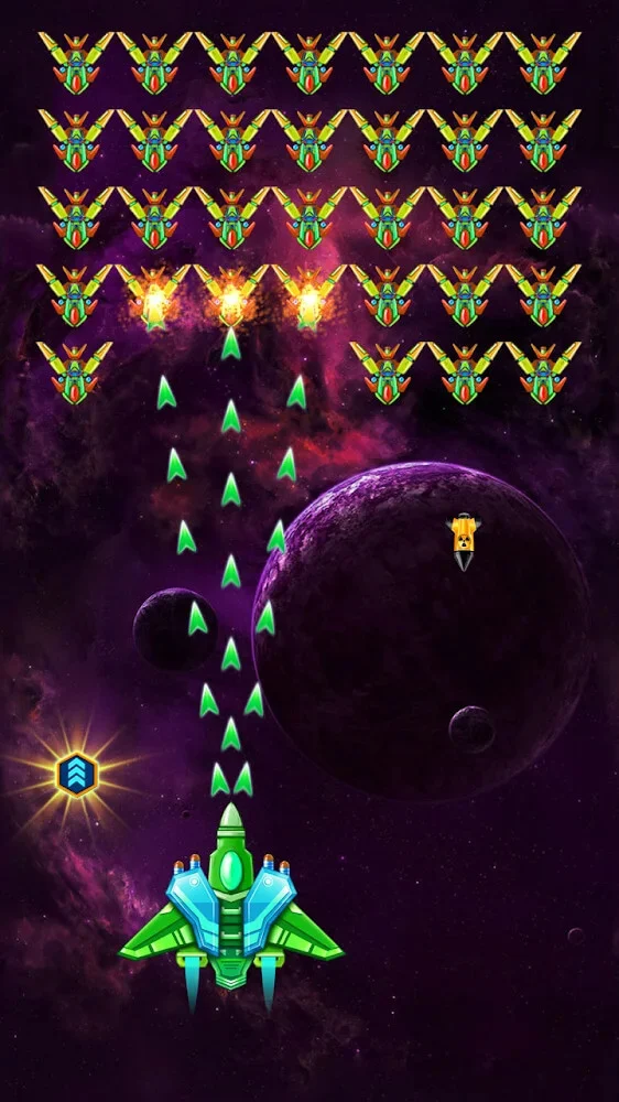 Galaxy Attack Alien Shooter Para Hileli MOD APK [v42.6] 4