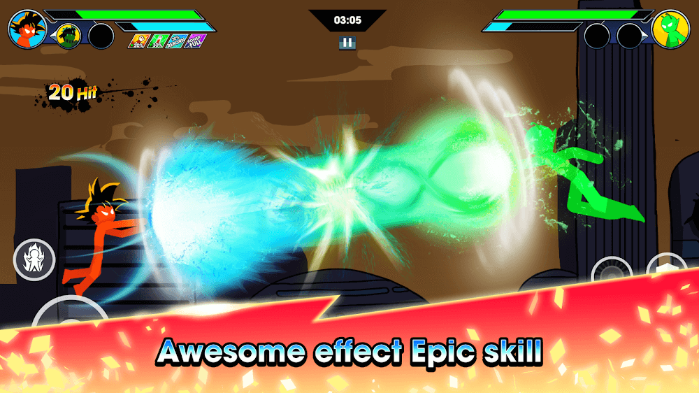 Battle Stick Warriors Legend Para Hileli MOD APK [v6.6] 5