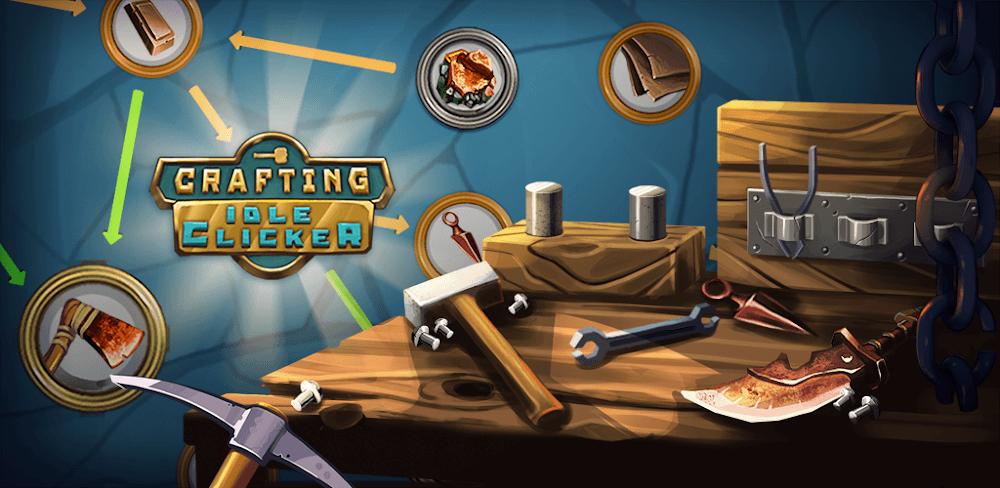 Crafting Idle Clicker Mega Hileli MOD APK [v6.1.1] 3