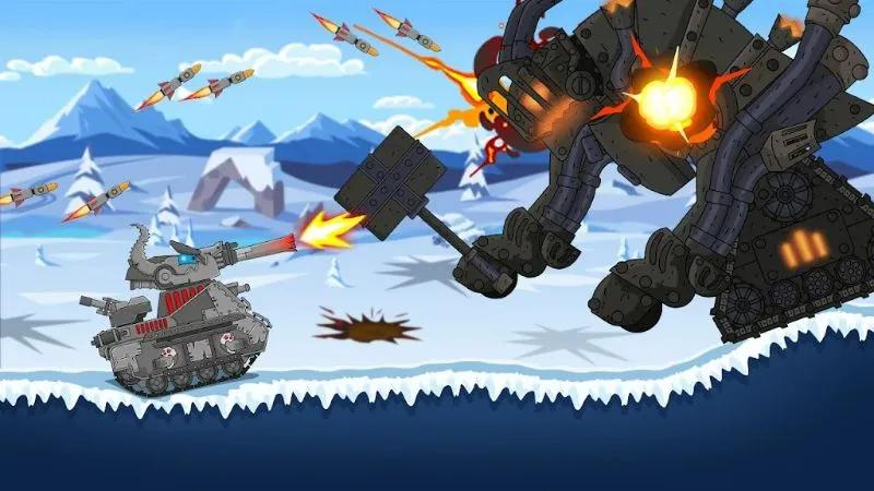 Tank Combat War Battle Para Hileli MOD APK [v2.0.1] 3