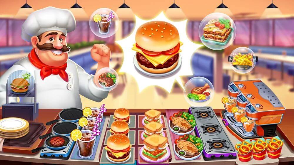 Crazy Chef Food Truck Game Para Hileli MOD APK [v1.1.83] 1