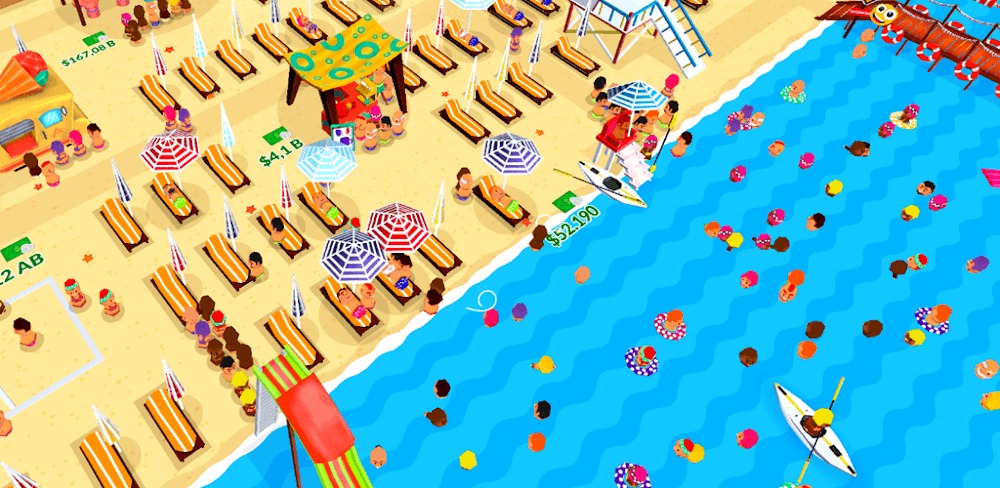 Beach Club Tycoon Kristal Hileli MOD APK [v1.0.94] 2