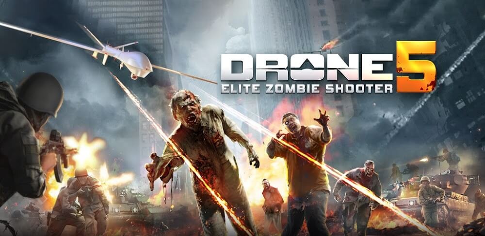 Drone 5 Elite Zombie Shooter Para Hileli MOD APK [v2.00.008] 1