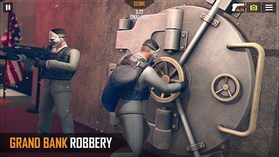 Real Gangster Bank Robber Game Mega Hileli MOD APK [v2.3] 5