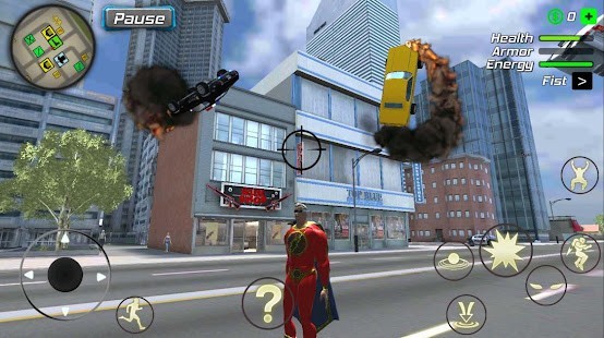 Amazing Powerhero New York Gangster Mega Hileli MOD APK [v1.1.4] 4