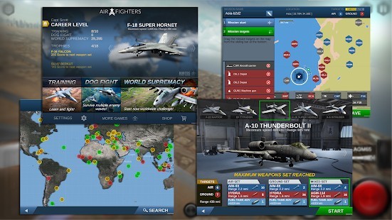 AirFighters Uçak Hileli MOD APK [v4.2.5] 4