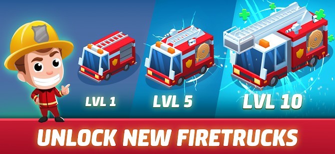 Idle Firefighter Empire Tycoon Para Hileli MOD APK [v1.37.2] 4