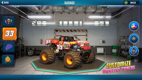 Monster Truck Race Car Game Para Hileli MOD APK [v1.72] 4