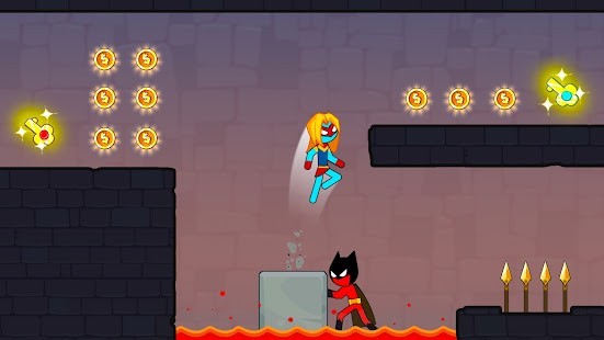 Stickman Red boy and Blue girl Para Hileli MOD APK [v1.4.9] 3