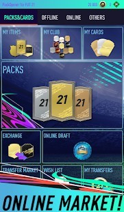 Pack Opener for FUT 21 Para Hileli MOD APK [v5.35] 5