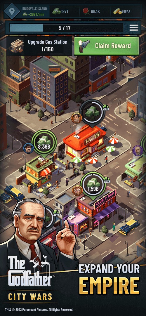 The Godfather City Wars Para Hileli MOD APK [v1.0.0] 2