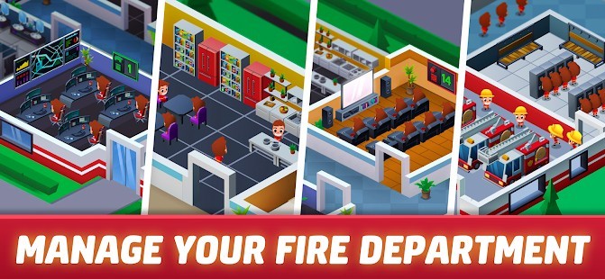 Idle Firefighter Empire Tycoon Para Hileli MOD APK [v1.37.2] 2