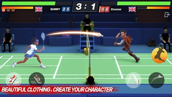 Badminton Blitz Para Hileli MOD APK [v1.2.2.3] 3