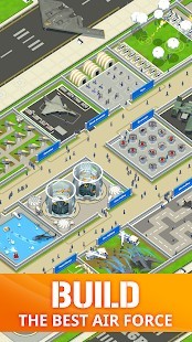 Idle Air Force Base Para Hileli MOD APK [v2.2.1] 5