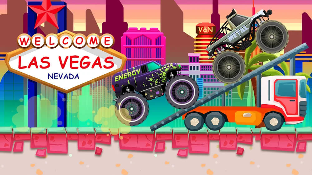 Monster Truck Vlad Niki Para Hileli MOD APK [v1.7.0] 1