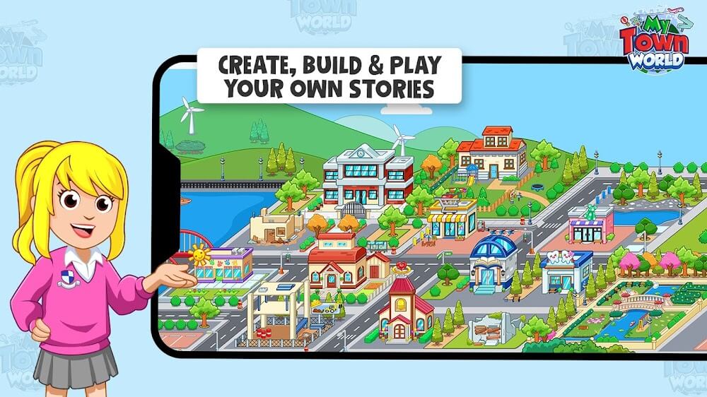 My Town World Oyun Evleri Mega Hileli Full MOD APK [v1.0.26] 3