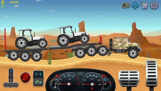 Trucker Real Wheels Simulator Para Hileli MOD APK [v4.13.3] 5