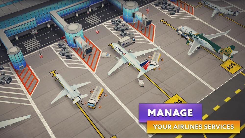 Airport Simulator Tycoon Para Hileli MOD APK [v1.00.0030] 2