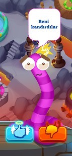 Worm out Solucan oyunları Para Hileli MOD APK [v3.8.0] 4