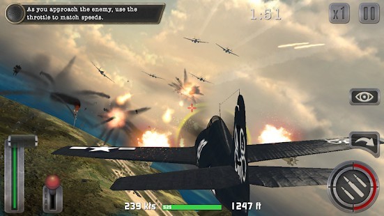 Air Combat Pilot WW2 Pacific Para Hileli MOD APK [v1.15.001] 3