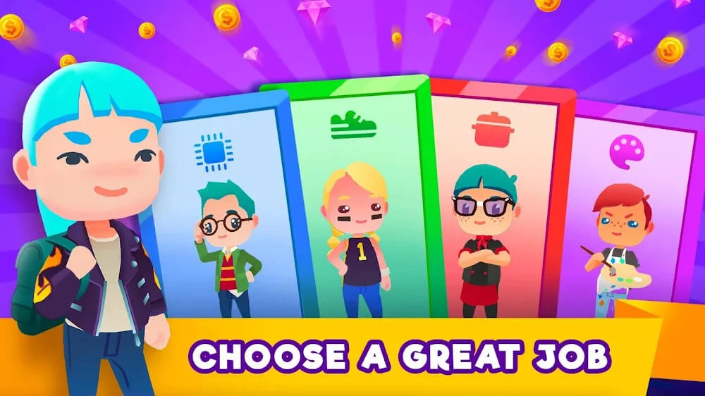 Idle Life Sim Para Hileli MOD APK [v1.3.5] 4