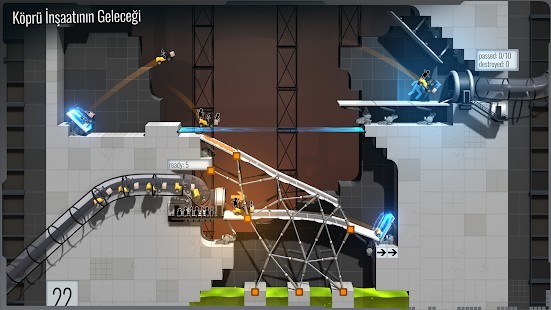 Bridge Constructor Portal Tam Sürüm Full MOD APK [v6.0] 5