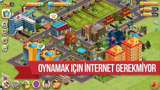 Köy Şehri Para Hileli MOD APK [v2.0.0] 2