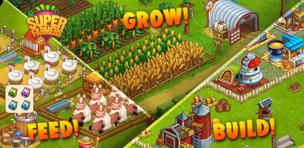 Superfarmers Para Hileli MOD APK [v1.12.0] 1