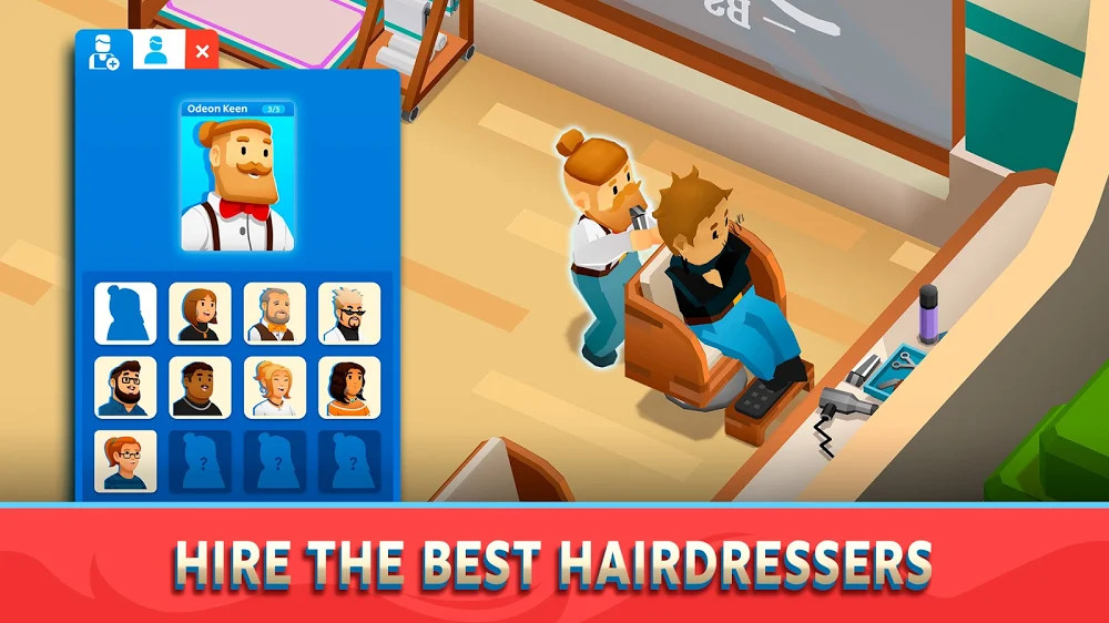 Idle Barber Shop Tycoon Para Hileli MOD APK [v1.0.7] 3