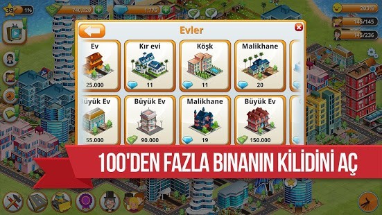 Köy Şehri Para Hileli MOD APK [v2.0.0] 4