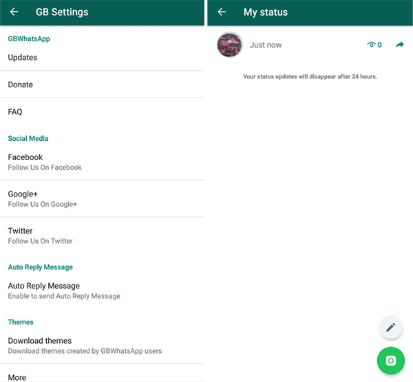 GB WhatsApp v18.60 PRO APK 5