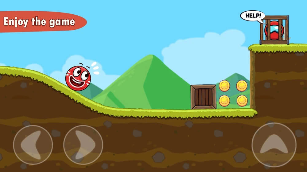 Red Ball Roller Para Hileli MOD APK [v3.0.9] 5