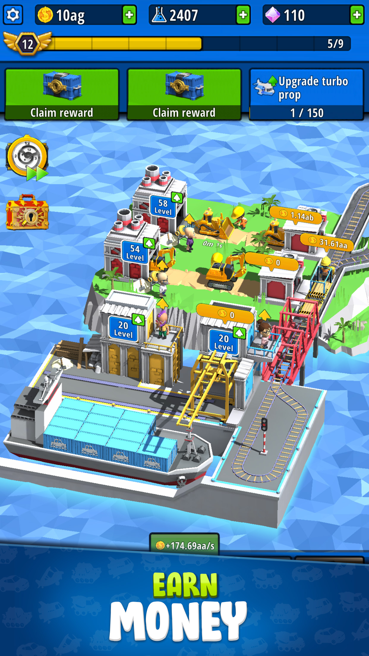 Idle Inventor Factory Tycoon Para Hileli MOD APK [v1.1.12] 6