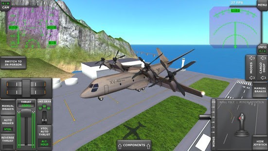 Turboprop Flight Simulator 3D Para Hileli MOD APK [v1.29.2] 3