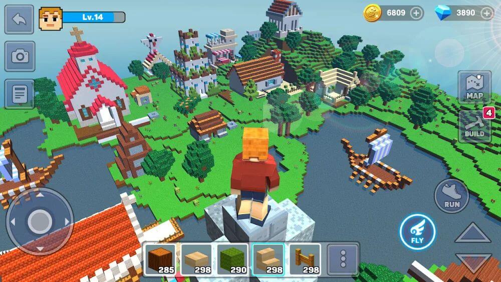 MiniCraft Blocky Craft 2022 Para Hileli MOD APK [v3.1.8] 1