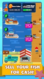 Idle Fishing Story Kostüm Hileli MOD APK [v1.96.45] 6