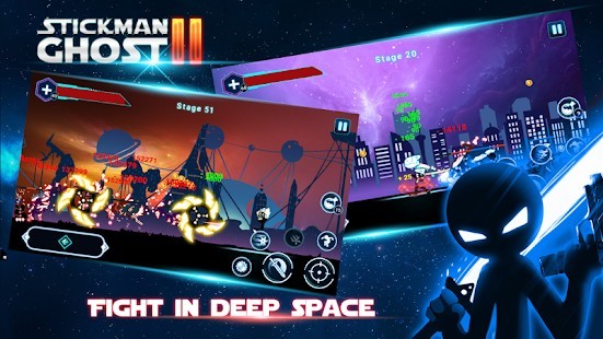 Stickman Ghost 2 Galaxy Wars Para Hileli MOD APK [v7.5] 6