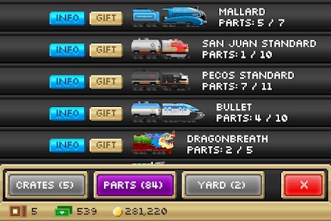 Pocket Trains Bux Para Hileli MOD APK [v1.5.7] 3