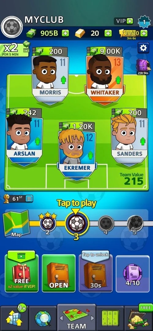 Idle Soccer Story Para Hileli MOD APK [v0.5.2] 2